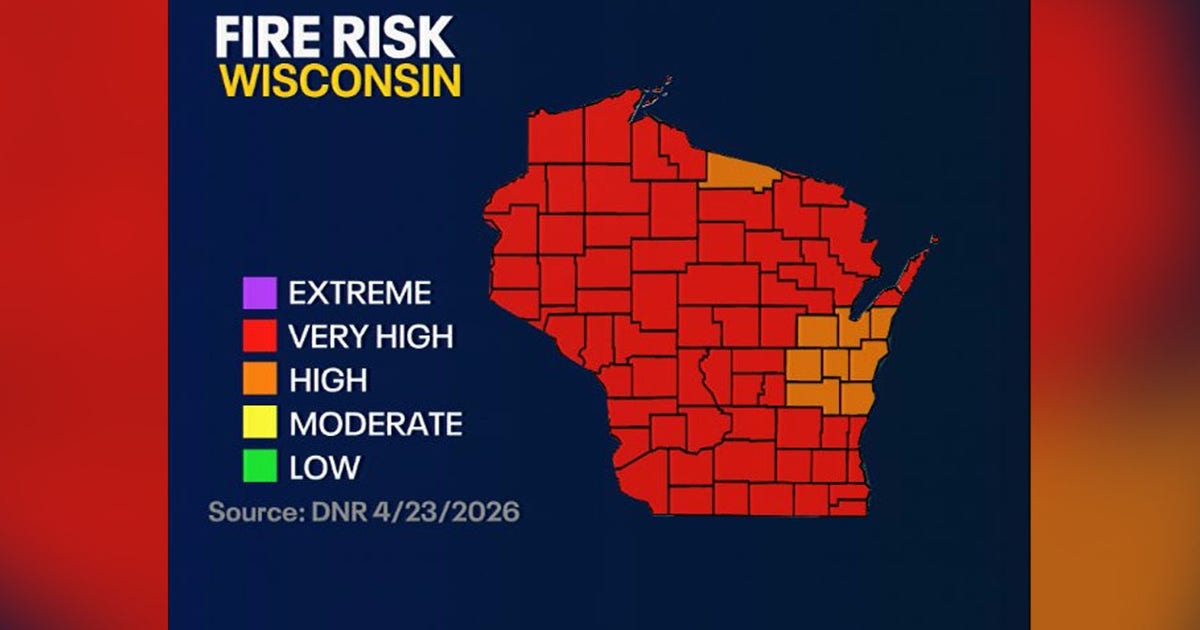 Fire Numbers Wi Wisconsin DNR: Fire danger high, very high across state Thursday | FOX6 ...