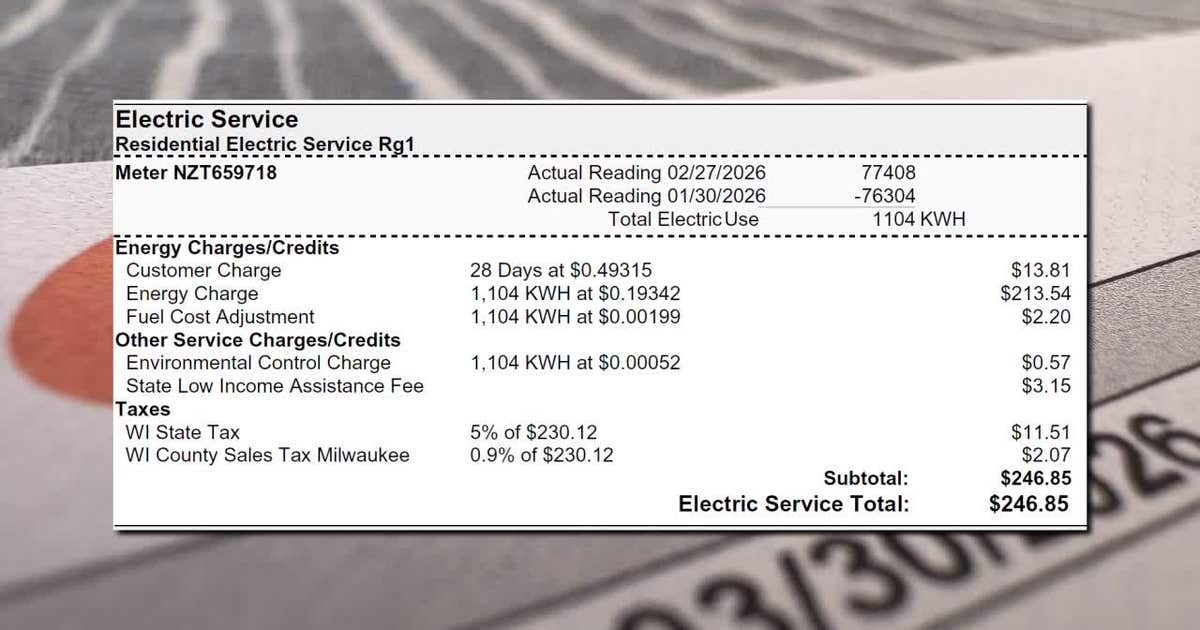 We Energies corrects billing after Wisconsin man charged sales tax
