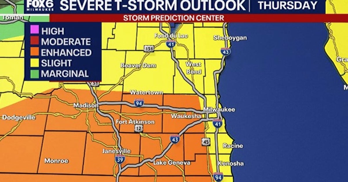 Wisconsin wild spring weather; icing to severe storms Thursday | FOX6 ...