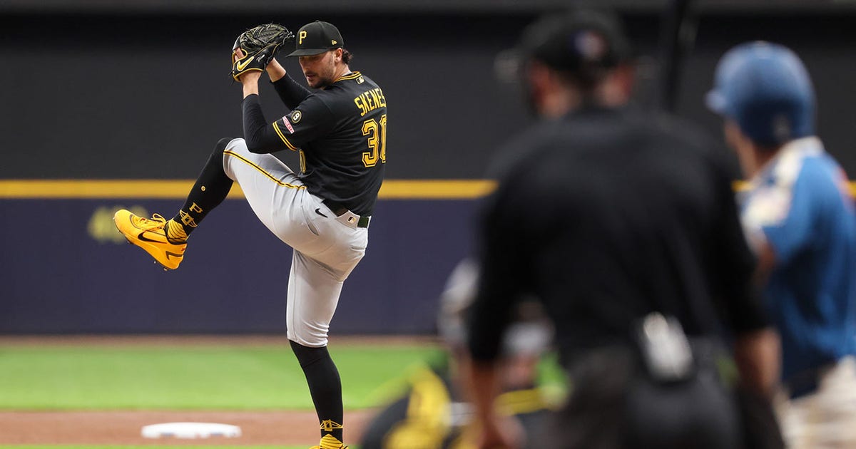 Pirates shut out Brewers, Milwaukee held hitless into 7th inning