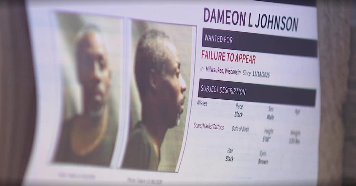 Wisconsin's Most Wanted: Dameon Johnson on the run, last seen in November