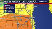 Wisconsin wild spring weather; icing to severe storms Thursday