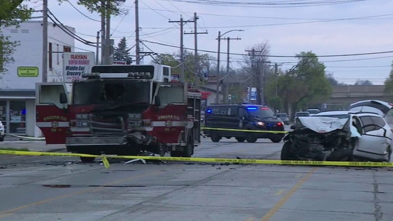 Milwaukee fire truck hit by car; crash adds to chief's fleet concerns