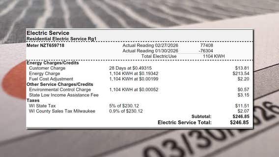 We Energies corrects billing after Wisconsin man charged sales tax