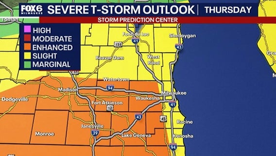 Wisconsin wild spring weather; icing to severe storms Thursday
