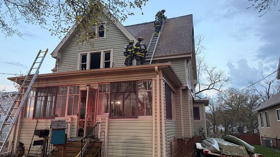 Fort Atkinson house fire; firefighter injured during operation