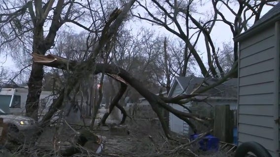 Kenosha storm debris pickup; nearly 400 requests filed, collection underway