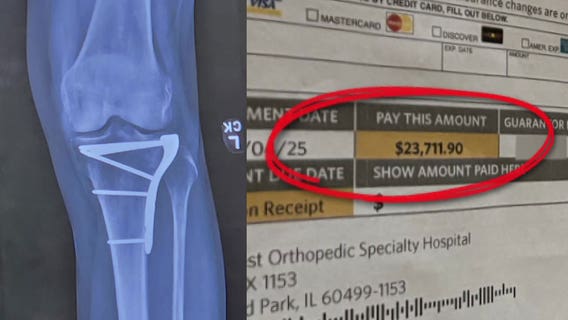 Wisconsin woman fights $23,000 bill for knee surgery