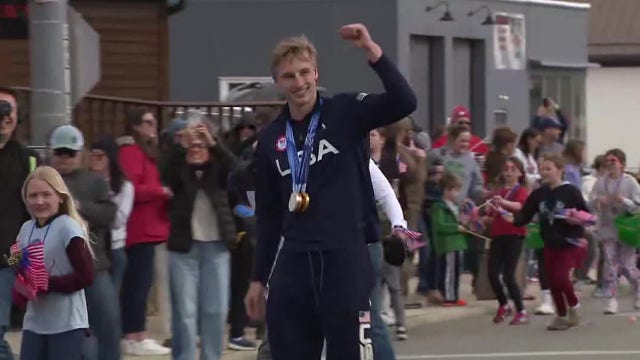 Kewaskum celebrates hometown Olympian Jordan Stolz