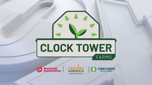 Clock Tower Farms; Feeding America, Rockwell Automation, Fork Farms team up