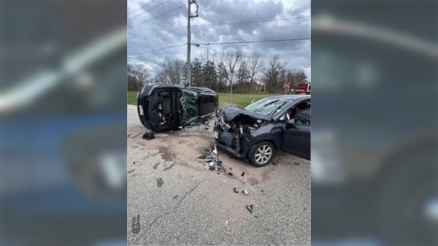 Mount Pleasant OWI crash, 28-year-old taken to the hospital