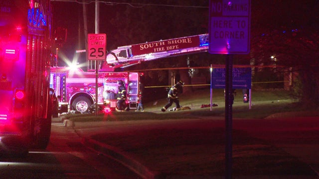 Sturtevant apartment fire Wednesday night; woman rescued