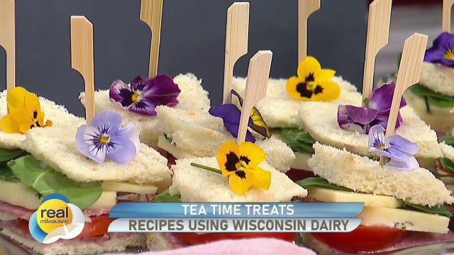Tea time treats; Recipes from Dairy Farmers of Wisconsin