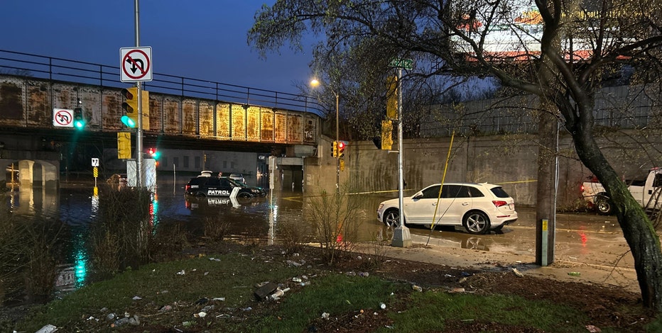 Milwaukee flooding: Cars stuck in high water, roads closed
