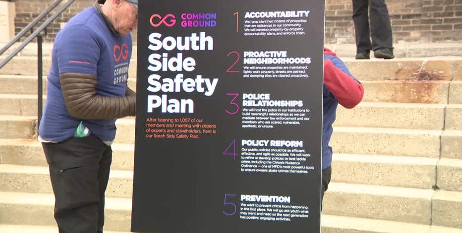 South Side safety plan launched; Milwaukee leaders target crime, trust
