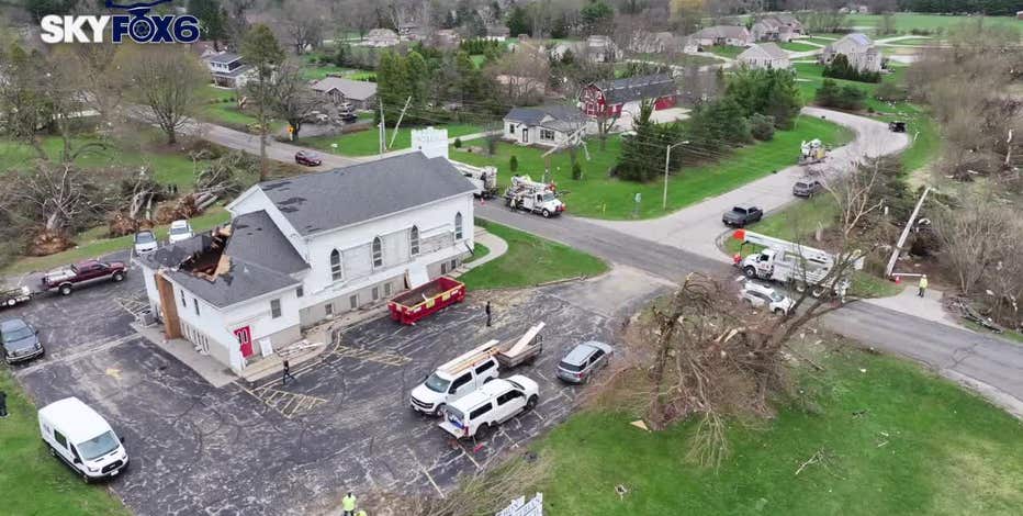 NWS confirms Waukesha County tornado; damage, flooding widespread