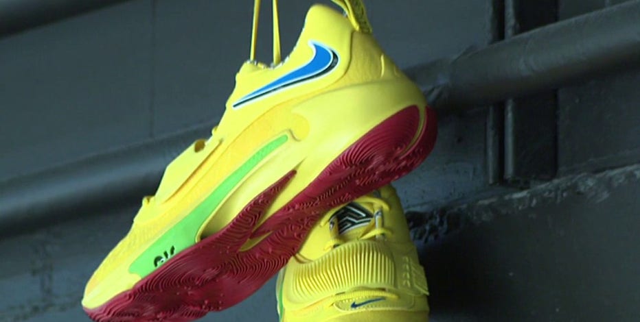 MPS students competing in 3D print shoe design competition