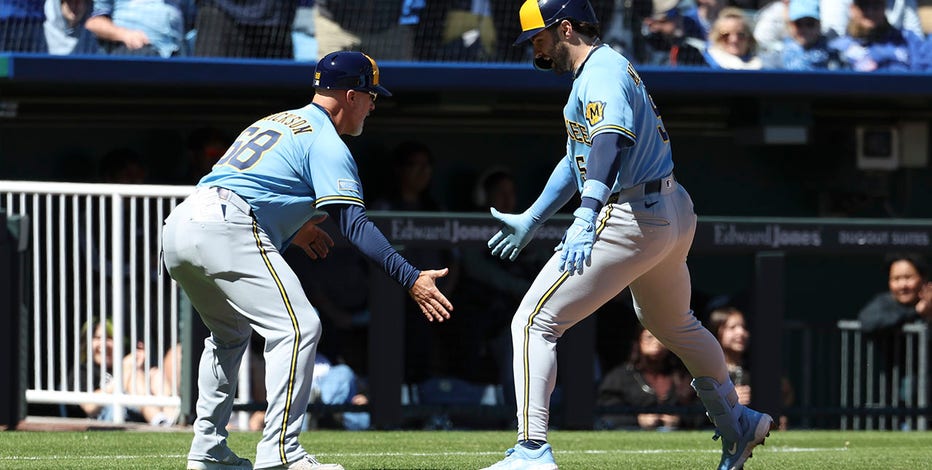 Brewers beat Royals, Garrett Mitchell provides all the offense