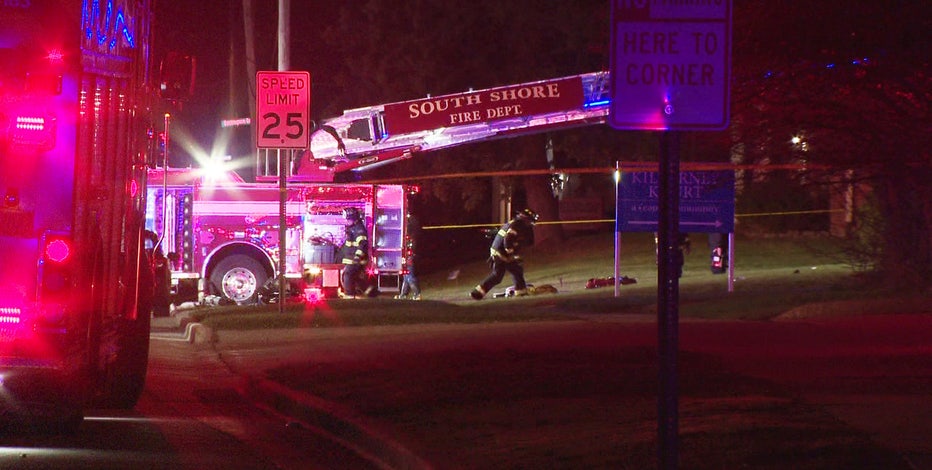 Sturtevant apartment fire Wednesday night; woman rescued