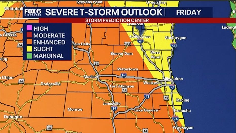 Storm Prediction Center Enhanced Risk Expands