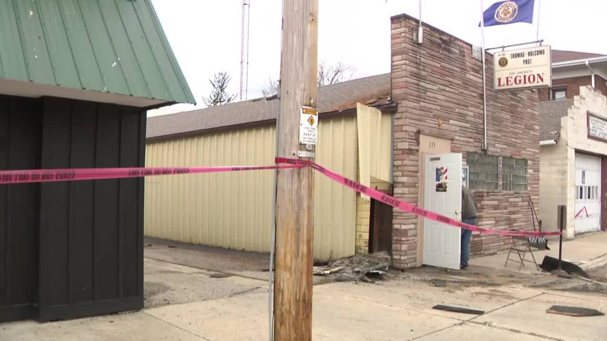 Fire at Palmyra American Legion; memorabilia, rifles saved