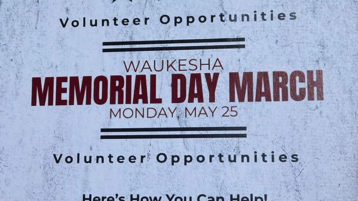 Waukesha Memorial Day march; ‘critical’ need for volunteers