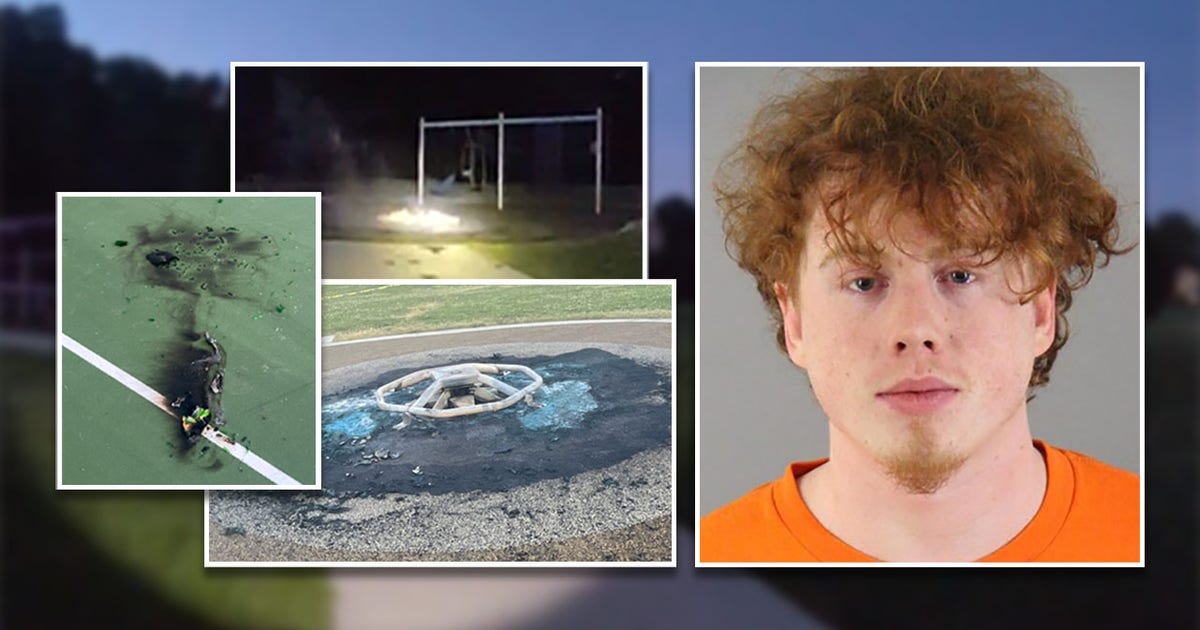 New Berlin park arson: Man accused of setting fires for social media 'attention'