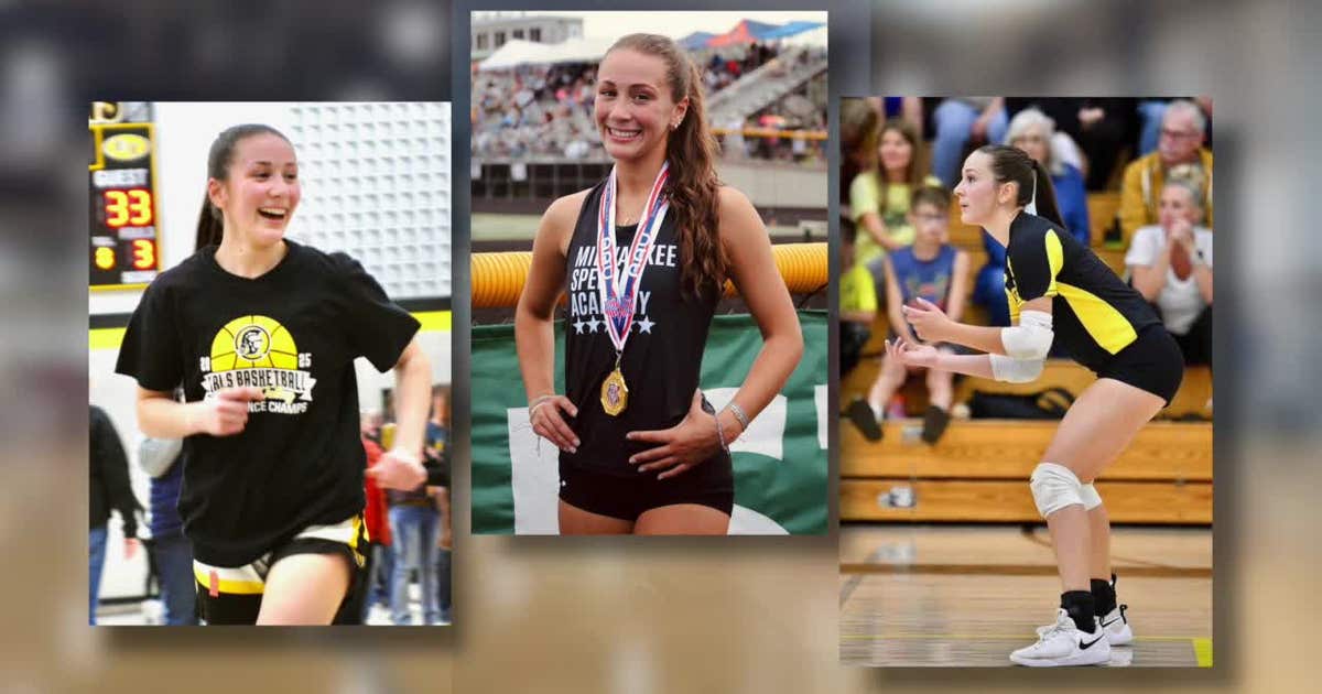 East Troy HS senior Valencia Burgos; elite athlete through determination