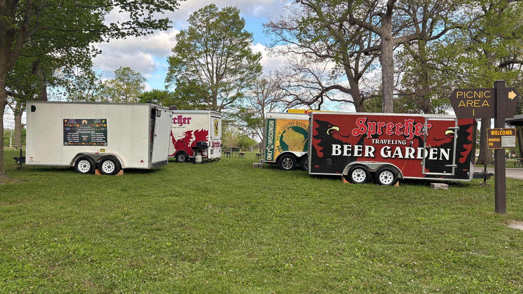 Milwaukee County Traveling Beer Garden; season kicks off at Wilson Park