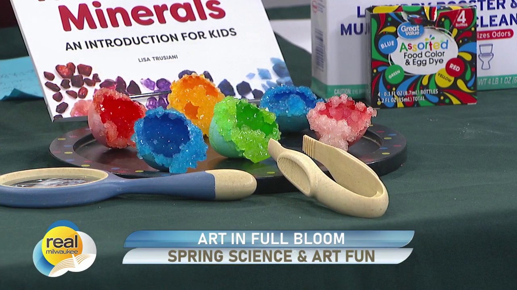Spring-themed art and reading with Ebenezer Child Care Centers