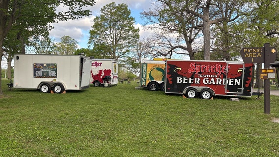 Milwaukee County Traveling Beer Garden; season kicks off at Wilson Park