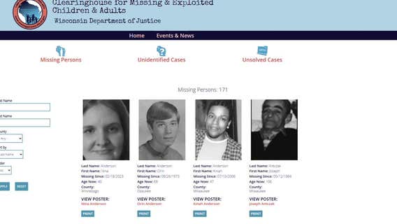 Wisconsin missing persons: Advocacy groups assist police, families