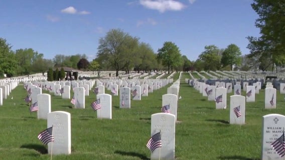 Milwaukee VA holds Memorial Day ceremony at Wood National Cemetery