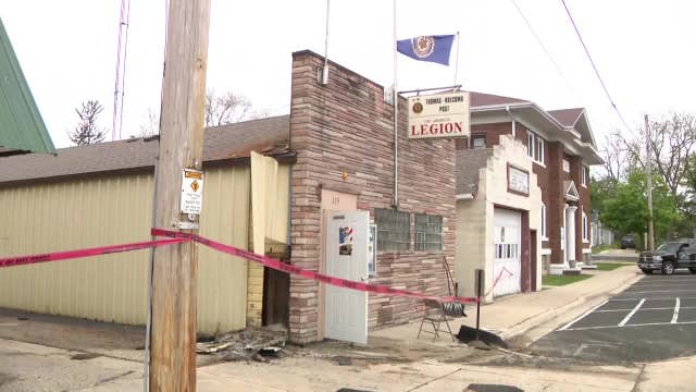 Fire at Palmyra American Legion; memorabilia, rifles saved