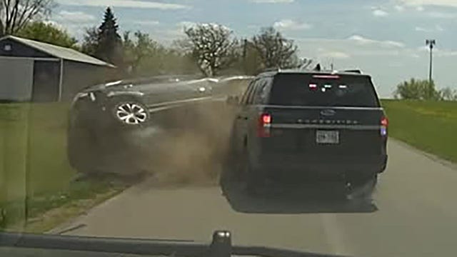 Wisconsin multi-county chase, crash video; Illinois pair arrested