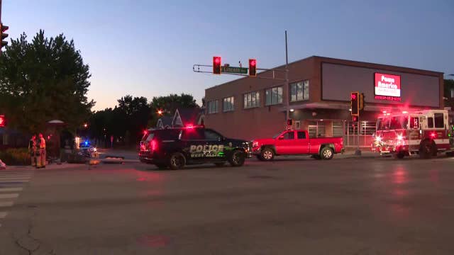 West Allis motorcycle vs. truck crash at 76th and Lincoln, 1 injured
