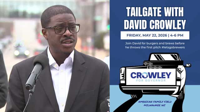 David Crowley to tailgate at Brewers game despite campaigning restriction