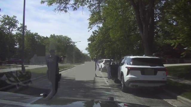 Greenfield police chase stolen car, driver arrested after crash