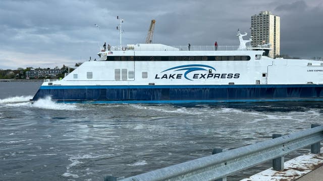 Lake Express Ferry begins 2026 season on May 1; four daily crossings