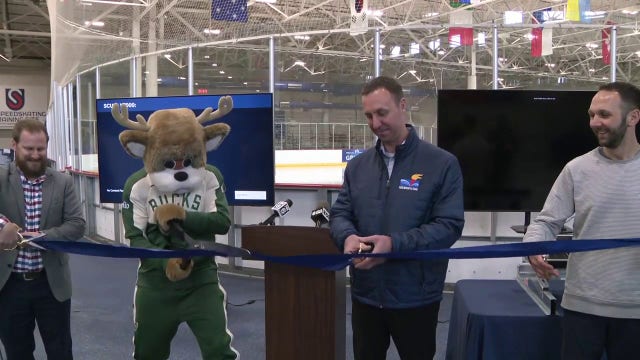 Pettit National Ice Center rooftop solar system installed