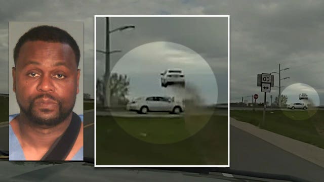 Fond du Lac County police chase goes airborne; Milwaukee man charged