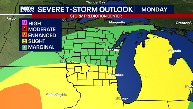 Southeast Wisconsin weather: Strong to severe storms into Tuesday