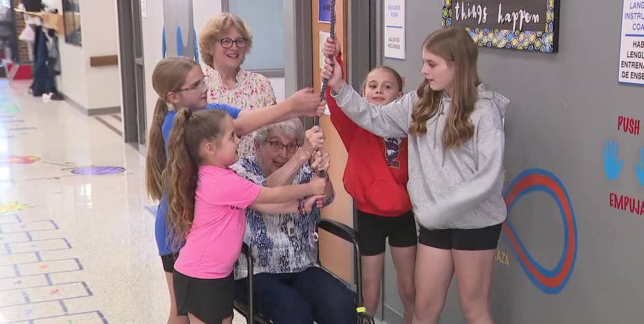 Former Waukesha teacher rings historic bell before school closes