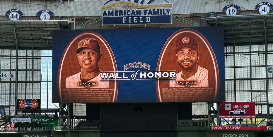 Brewers Wall of Honor: CC Sabathia, Dave Parker inducted