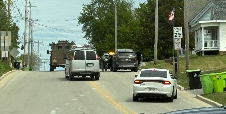 Lannon Elementary School was 'on hold' amid nearby police investigation