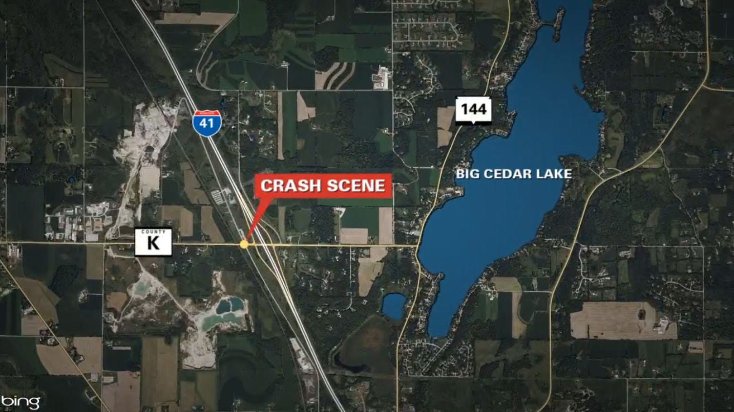 Washington County crash: 4 adults, 3 children taken to hospitals
