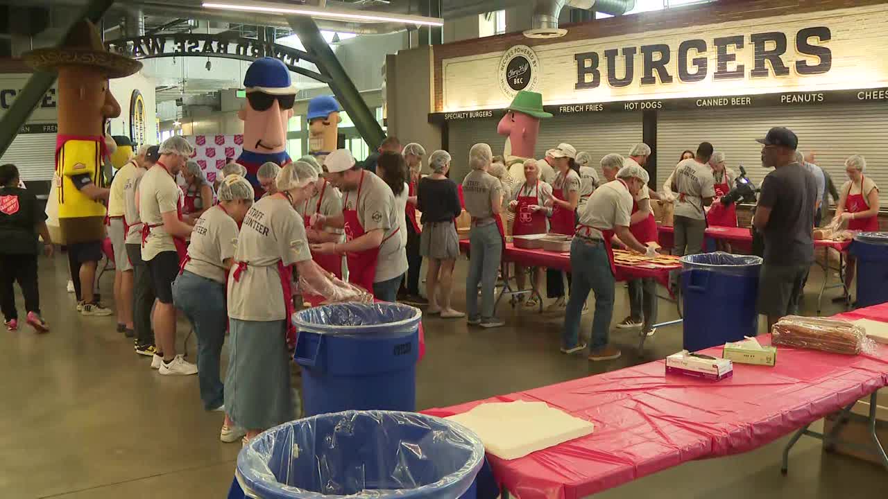Brewers, Salvation Army team up to help feed kids in Milwaukee area
