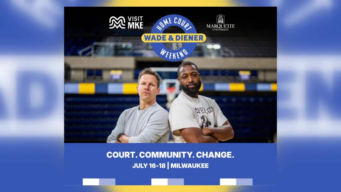 Dwyane Wade, Travis Diener reunite for Milwaukee youth event series