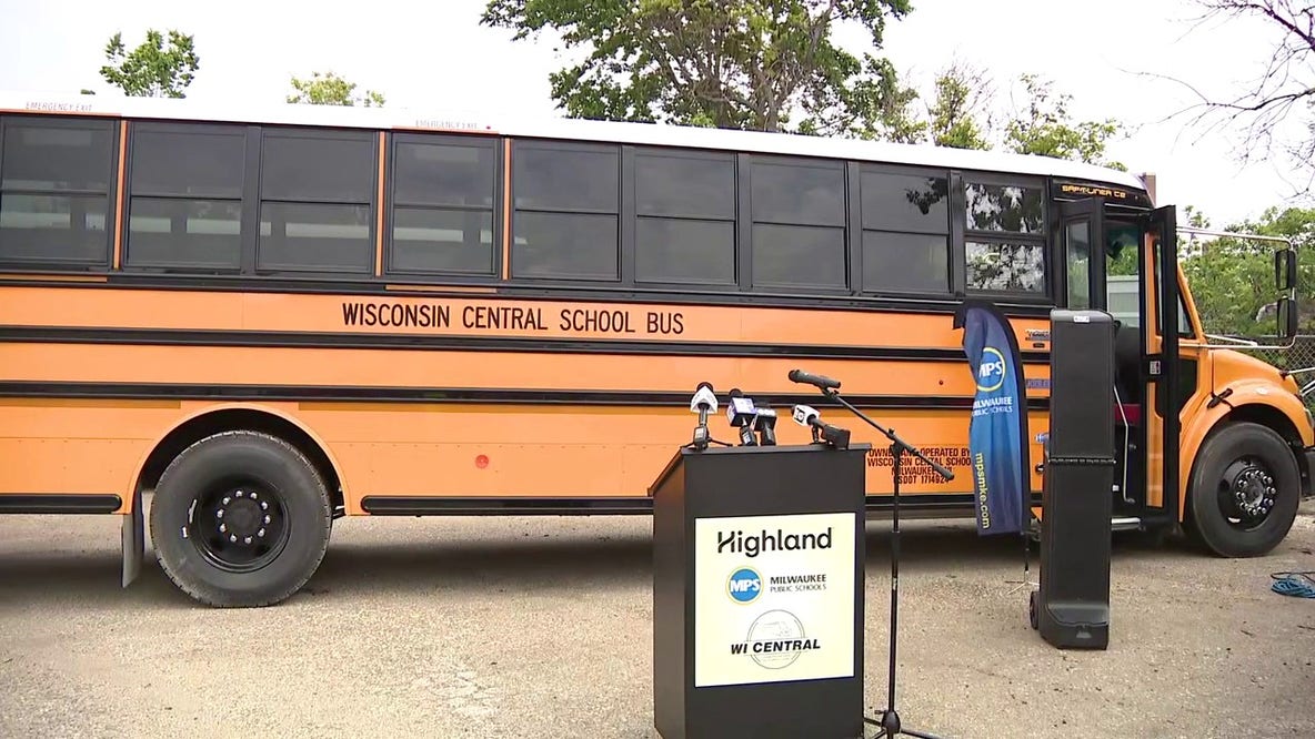 MPS unveils new grant-funded electric school buses