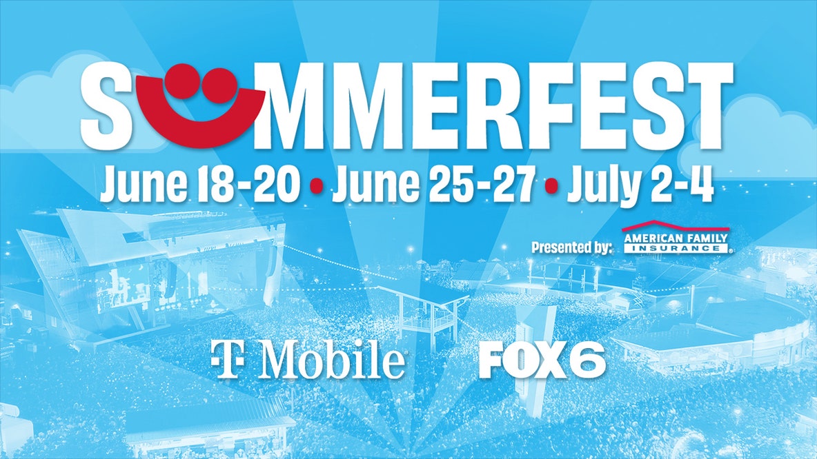 Summerfest 2026 artist lineup for June 18-20